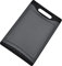 CRILSTYLEO Tabla De Cortar Antideslizante Bloque De Corte Tajo Rectangular Tabla De Cortar Verduras Tabla para Cortar Frutas Tabla para Cortar Alimentos Tablas De Cortar Black