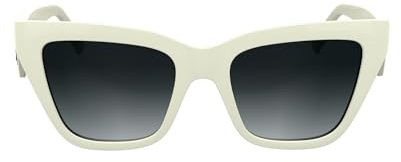KARL LAGERFELD Women's Sunglasses KL6184S - White with Gradient Grey Lens