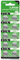 Lot de 10 piles bouton alcalines LR1130 1,5 V AG10/LR54/189/389 pour divers appareils électroniques