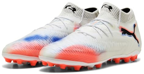 Puma Mens 8 Ultimate MG Firm Ground Football Boots Puma White 10 UK