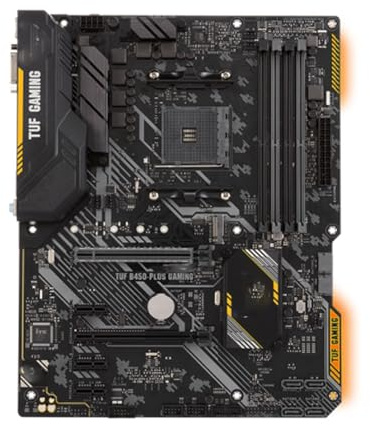 scheda madre Scheda madre Fit For ASUS TUF B450-PLUS GAMING supporta CPU Ryzen 5 5600G 3600x 5700X3D 5800X3D DDR4 64GB M.2 NVME ATX
