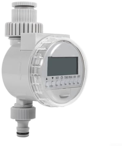 Bewässerungssteuerung, solarbetriebener automatischer Bewässerungs-Timer mit LCD-Display für Garten, Hof und Landschaftsbau