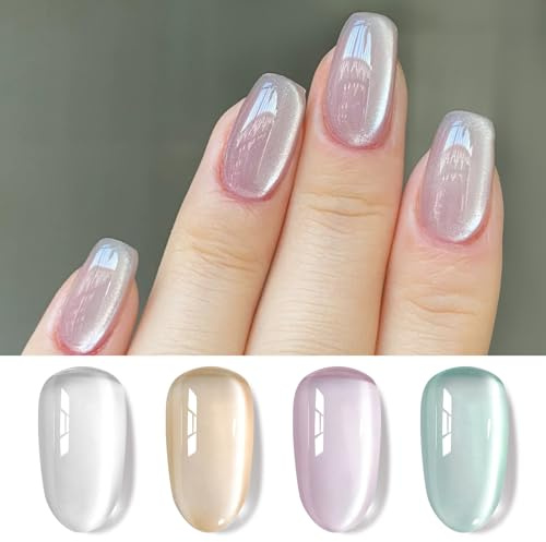 Born Pretty Nagellack, halvpermanent, Moonlight Crystal, Cat Magnetic Eye-gelnagellack, halvpermanent, glitter, gelglitter, magnetisk, nagelgel, UV/LED, Soak Off