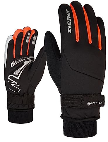 Ziener Erwachsene SMU 18-Bike 199 GTX(R) Glove Fahrrad, Poison orange, 9.5 (L)