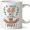 MUGFFINS Taza 65 Cumpleaños -Regalos Originales y Divertidos para Aniversarios y Cumpleañeros