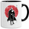 Saitama Sun - vaso cafetera regalo Mug Son One Punch Luffy Naruto Saitama One Dragon Goku Ball Piece Man Db, Farbe2:Blanco