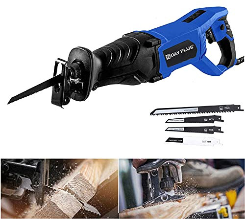 Sabre Saw 900W, 240V Electric Reciprocating Saw 0-2800RPM Stepless Variable Speed, Recip Saw with 5 pcs Saw Blades, 160mm Max Cutting Depth for Wood & Metal & Aluminum