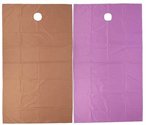 Joyzan Spa Massage Bettlaken, Massageliege Laken mit Gesichtsloch Wiederverwendbar ölbeständige Bettlaken Salon Bettbezug Massagetischdecke für Schönheits Gesichtssalon 200 x 115 cm, 2 Stück