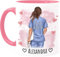 Tassenliebling® Krankenschwester Geschenk personalisierte Tasse Rosa - Überraschung für Altenpflege Arzthelferin Medizinische Fachangestellte MFA Nurse