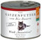 defu Katzenfutter | 1 x 200 g | Pate Bio Rind Sensitive | Premium Bio Alleinfuttermittel nass für Katzen