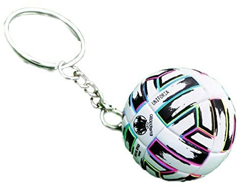 Football Porte-clés Mini Football Porte-clés 3D Football Porte-clés Ornement pour Garçons Enfants Cadeau École Récompense Sac À Dos Pendentif