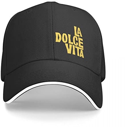 Basecap LA Dolce VITA Aufkleber Kappe Baseballkappe Kinder Hut Luxushut Hut für Männer Damen