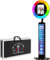 YCKJNB Photobooth Machine, Tragbare Photo Booth Machine mit Flightcase, Selfie Ringlicht, App Steuerung, Fernbedienung, LED Makeup Ring Light für Tiktok, YouTube (Schwarz, Leuchtkasten)