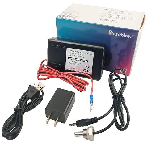 Durablow WH3002 Chauffe-eau pour spa et piscine avec Smart Home et contrôle WiFi