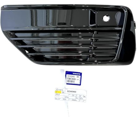 VOLVO XC90 II Plug-In linker Kühlergrill Frontstoßstange glänzend schwarz R-Design OE