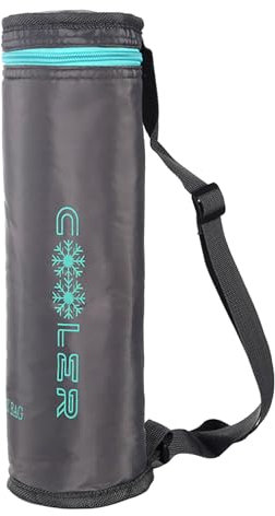 Insulated Water Bottle Holder,Water Bottle Carrier Bag with Phone Pocket,Insulated Water Bottle Sling Holder Bag 1500ML with Adjustable Shoulder Strap,for Walking Hiking Camping Gym