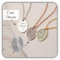 Fingerabdruck Handschrift Halskette in Sterling Silber - Memorial Fingerabdruck Schmuck Handschrift Halskette - Memorial Geschenk - Nana Geschenke