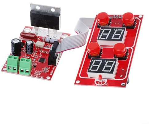 Fußpedalstart, einstellbare Strom- und Zeitsteuerung, 100 A digitaler Controller