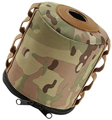 NULYLU Camping Gas Canister Bag Protective Sleeve Insulated Outdoor Gas Tank Storage Cover for Hiking and Camping Gear