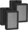 Vaileal 4 Pack 3-Stage Filtration System Replacement Filters, Replacement Filter Set, Filter Air Purifier Filter Compatible with Levoit Lv-H128 Lv-H128-Rf Hepa, Geeignet Für Schlafzimmer