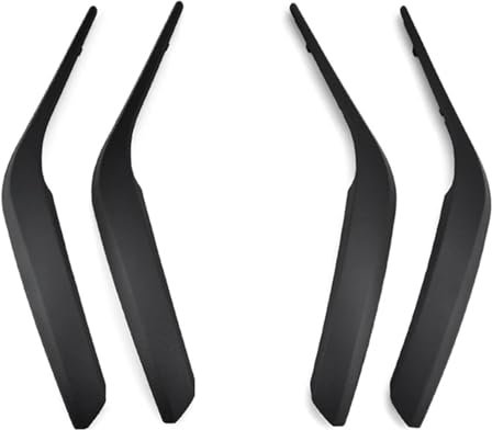 ZSGHJA Adesivi Interni per BMW X1 E84 2010-2016 51412991777 51412991776 Nero Opaco Copertura Maniglia Porta Porta Bracciolo Pannello di Rivestimento Copertura Decorazione Auto Interni