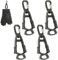 Abeillo 4Pcs Glove Clips Holders, Work Glove Belt Clip Glove Grabber Holder Clip Safety Clips for Holding Gloves Construction Work Accessories (Green)