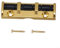 Rollmutter 3 Sättel für E-Gitarrenteile verbessern Stimmstabilität und Saitenlänge (Gold)