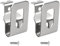 2Pcs Belt Clip Hooks, for DeWalt 18V 20V Drill Driver, Replacement Parts Stainless Steel Belt Clips, Compatible with DCD780 & DCD785C2, for Power Tools (Sliver)