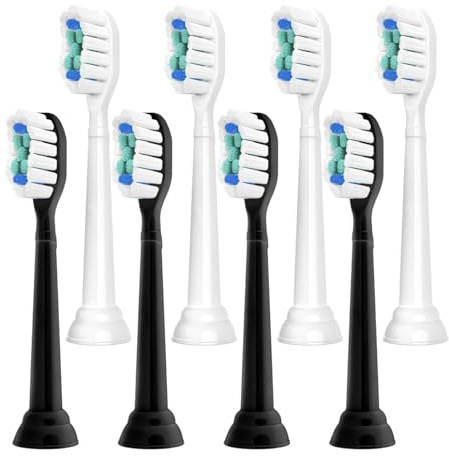 8 Stück Ersatz-Zahnbürstenköpfe, Kompatibel Mit Philips, Sonicare Electric Professional Brush 4100 5100 6100