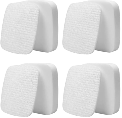 4 Pack Filters Compatible with Shark Lift Away Vacuum Cleaners | Compatible with Shark Lift Away Models, Washable and Reusable Filters for Reliable Everyday Cleaning Performance