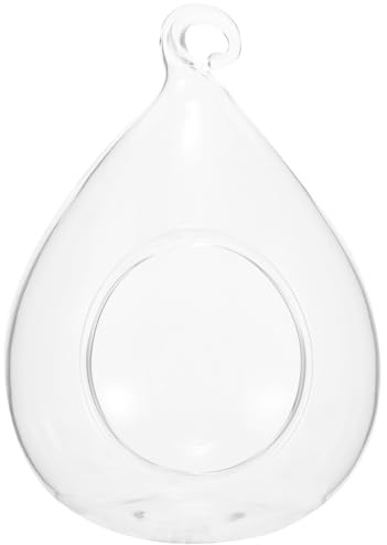 Terrarium Globe Suspendu en Verre pour Plantes Aériennes | Forme Sphérique, Décoratif pour Maison et Centre de Table, Verre Transparent, Style Élégant et Créatif