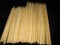 1000 X 30 cm / 12in Food Grade Wooden Bamboo BBQ Skewers - 4mm (Extra Thick)