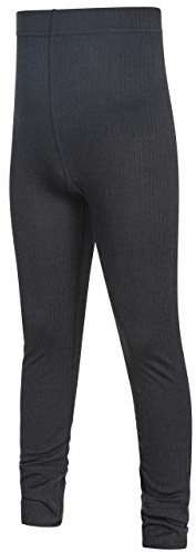 Trespass Kids Unisex Yomp360 Thermal Base Layer Pants/Bottoms (11/12 Years) (Black X)