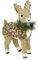 Reh aus Bast Dekoration Geschenk Dekorative Dekoobjekt Fensterdekoration Tischdeko Haus Garten Terrasse Ornamente herbstliche Deko Tierfigur Dekofigur Herbstdeko künstliche Tiere