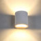 SHYOSUCCE LED Wandleuchte Innen mit ersetzbaren 3W G9 LED Lampe Warmweiß Gips Wandlampe für Wohnzimmer Schlafzimmer Treppenhaus Flur [Energieklasse A++]