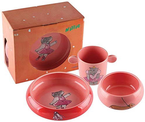 Nillie Porcelain Children's Lunch Box - 3 Pieces