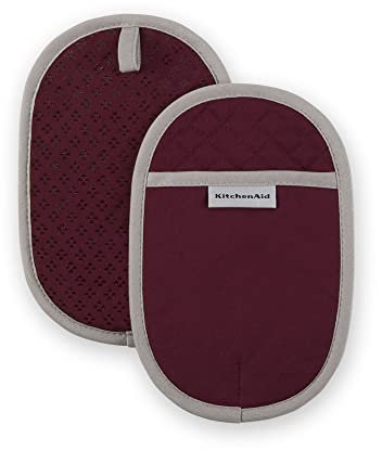 KitchenAid Asteroid Pot Holder Set, Boysenberry