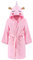 WYTbaby Accappatoi per Bambini con Cappuccio Ragazzi Ragazze Pigiama per Infantile 6-8 Anni, rosa