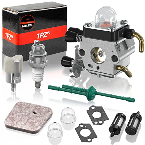 1PZ N0I-3XC Carburador Desbrozadora con Filtro de Aire y Junta para STIHL FS38 FS55 FS55R FS55RC KM55 HL45 KM55R Kit
