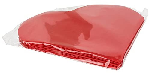 ootb Rote Papierservietten in Herzform, Größe: 33 x 33 cm, 3 Schichten, Servietten, mehrfarbig, nicht zutreffend