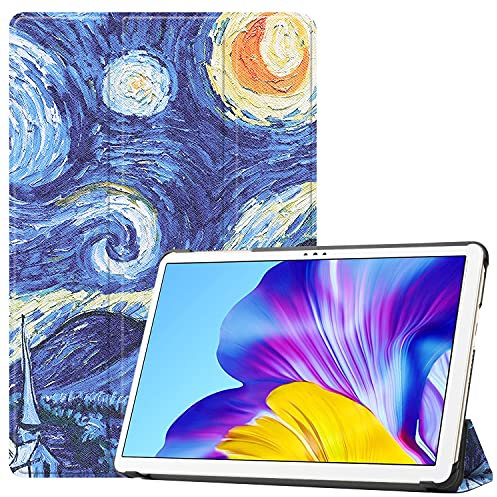 BaiBaiDY Cover per Honor Pad X8, Custodia Protettiva Ultra Leggera con Funzione Sleep/Wake Automatica, Custodia per Honor Pad X8 Tablet.(Cielo stellato)