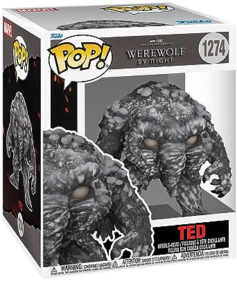 Funko POP! Super: Werewolf by Night - Man-Thing | Official Superheroes Merch - Collectable Vinyl Figurine for Shelf Display - Birthday Gift Idea for Fans and Collectors