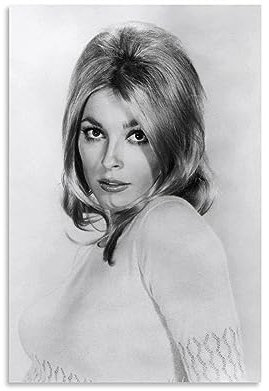 Sharon Tate Retro-Poster, Stern, Bild, Druck, Leinwand, Wandfarbe, Kunstdekoration, moderne Heimkunstwerke, Geschenkidee, 20 x 30 cm