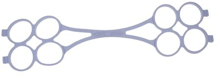 MAGICLULU Funda De Silicona Tipo Tanque Estante De Bebidas Portador De Latas De Anillo Portavasos Portatil Organizador De Latas De Refresco Vasos Cafe Almacenamiento Puede Gel De Sílice