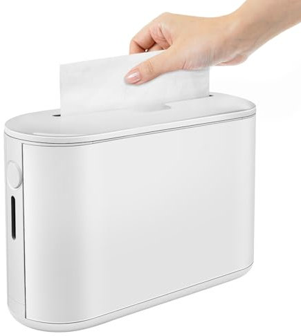 Countertop Paper Towel Dispenser, Non-Slip Bottom Napkin Dispenser Portable Paper Towel Holder Dispenser Multifold Hand Towel Dispenser with Visible Window for Kitchen Bathroom Toilet