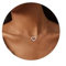 LOLIAS Rosegold Herz Halskette Damen 925 Silber Kette für Frauen Mädchen Süßes CZ Herz Offenes Herz Anhänger Rosegold Herzkette Halskette Schmuck Geschenk Einstellbare 17/43cm Kette