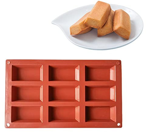 Rurunklee Moule Financiers 9 Cavités