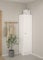 Bissolo Casa Armadio MOD. Focus CM 49,2X47 H.200 Bianco Opaco