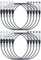 H!Fiber.com 10 Stück, 10Gb/s SFP+ DAC Kabel, 1-meter (3.3 ft), 10GBase-CU Passiv Direct Kupfer Twinax SFP+ Kabel für Cisco SFP-H10GB-CU1M, Ubiquiti, Netgear, and Other Open Switches and NIC