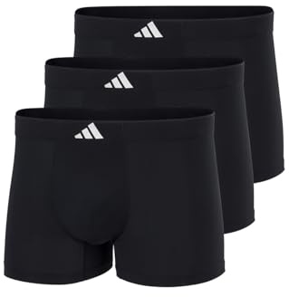adidas Herren Trunk (3 Pack) - Active Micro Tech - Boxershorts - Bequeme Unterwäsche